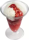 『練乳かき氷いちご』280円（＋税）