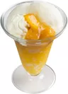 『練乳かき氷マンゴー』280円（＋税）