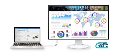USB Type-C搭載で、ノートPCとケーブル1本、すっきり接続