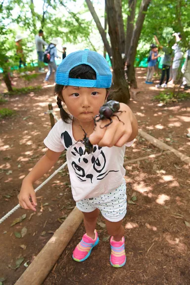 女の子も見学に来てくれてます！
