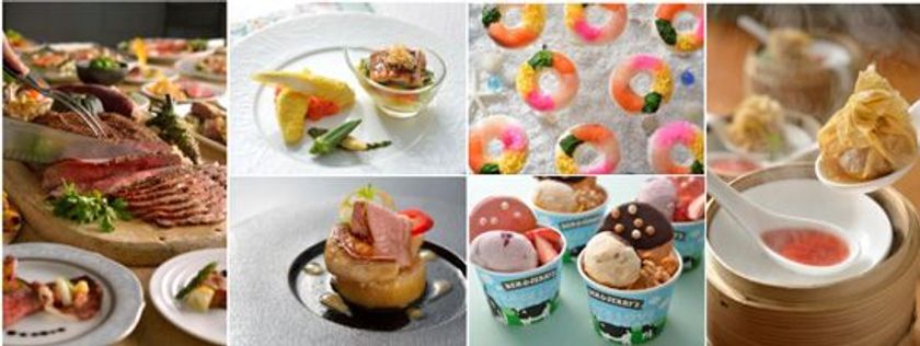 【第一ホテル東京】
フォアグラの日本料理、鰻と穴子のフレンチ、
意外な美味しさの湯葉龍包など
夏限定メニューが食べ放題 「夏の美味彩々フェア」開催