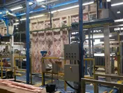 (1) 工場でパネル製造