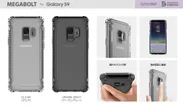 Galaxy S9専用 クリアケース「Mega Bolt」カラー