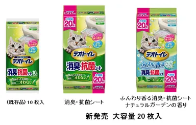 もっと大容量のトイレシートが欲しい!!」という飼い主が増加 もっと大容量のトイレシートが欲しい!!」という飼い主が増加