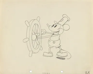 蒸気船ウィリーより 1928年 (C)Disney Enterprises, Inc.