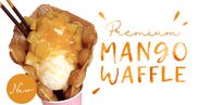 マンゴー好きにはたまらない！名古屋のワッフルアイス専門店「Popping Waffle」から旬のマンゴーを使った季節限定メニュー6/1発売