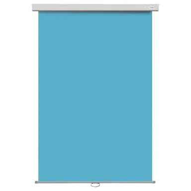 証明写真用バックスクリーンFP フェルトタイプ 【防炎】壁掛式 120×180 ブルー