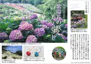 「旅色」2018年6月号　梅雨に訪れたい　紫陽花の咲く“美”スポット