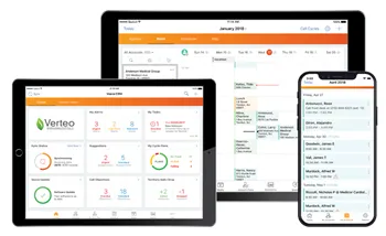 Veeva CRMの新しいリアルタイムのアーキテクチャとSunrise UIは、すべてのデバイスへ適切なタイミングで適切な情報を現場に提供します。