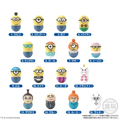 クーナッツ ミニオン(ラインナップ)