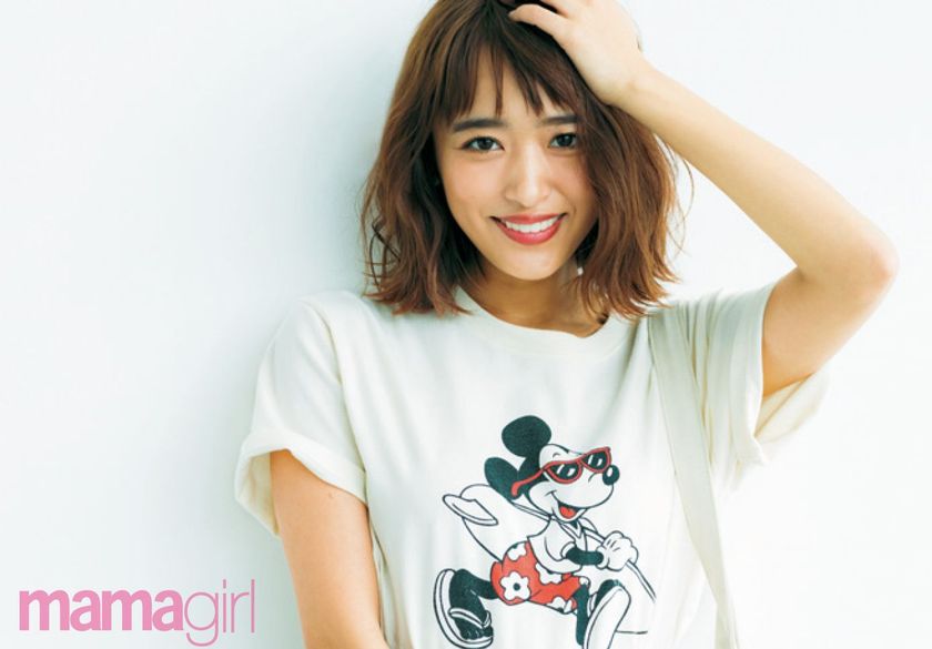 おしゃれで可愛いと評判なんです
近藤千尋さんがお手本！
いまどきTシャツコーデの作り方
『mamagirl』夏号 2018年5月28日（月）発売！