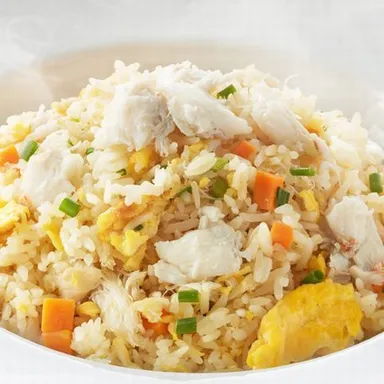 ズワイガニのチャーハン