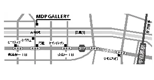 MDP GALLERY地図