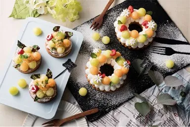 （左）Tarte au melon（右）Corolla