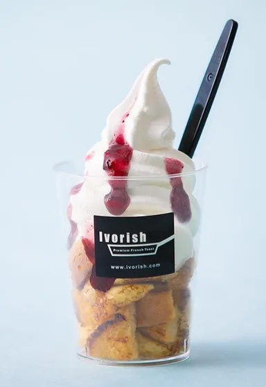 French Toast ミルクソフト〈French Toast　Milk Soft serve〉