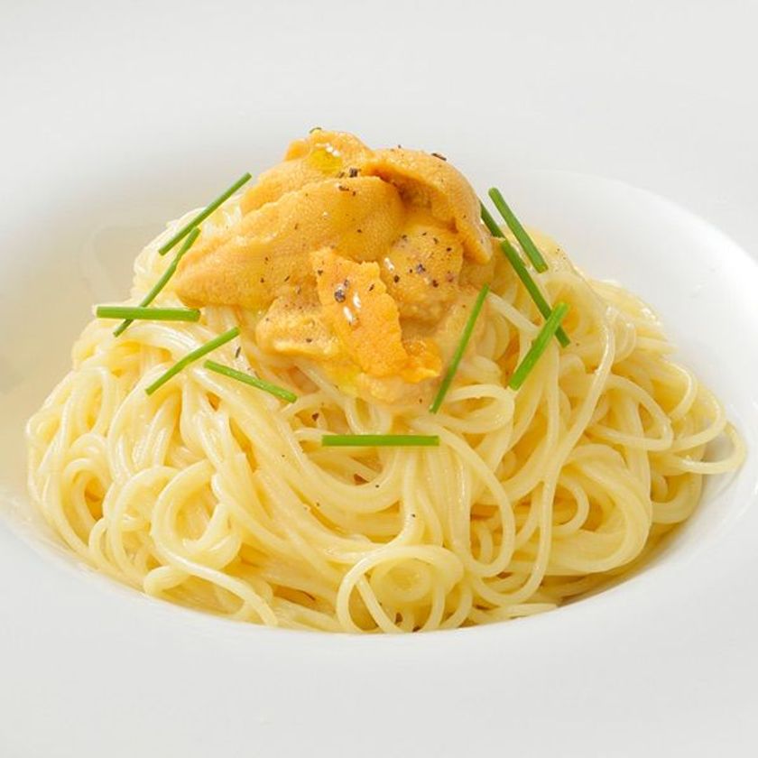 グループ累計販売数20万食突破！北海道産塩水ウニを使用した
厳選素材の贅沢冷製スパゲティを6月14日から期間限定で販売
