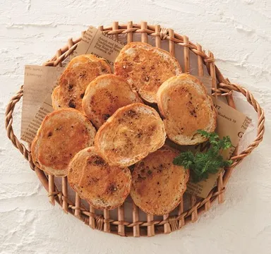 はちみつチーズめんたい味でラスク