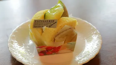 メロンロールデザート