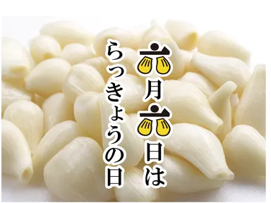 6月6日は「らっきょうの日」