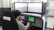 オープンキャンパスで体験できるフライトシミュレーター