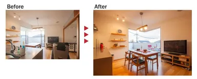 居住中のホームステージング事例(3)