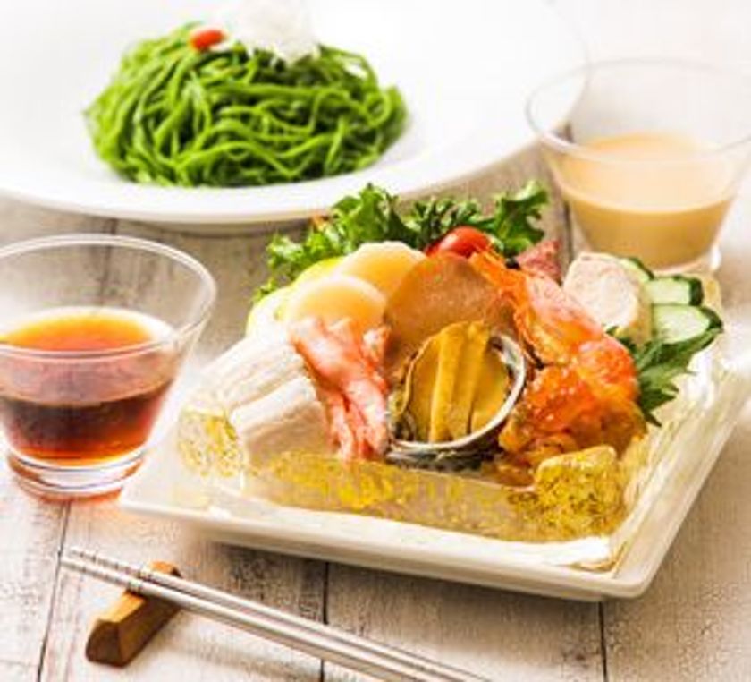 贅沢にグレードアップした「冷麺極(きわみ)」販売
2018年6月1日（金）より　中国料理「三楽」にて