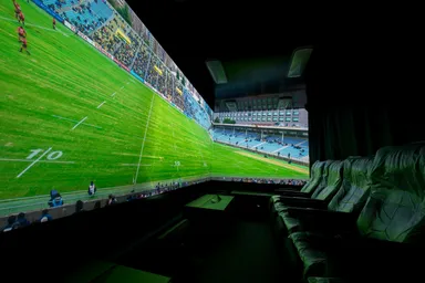 車内投影映像例