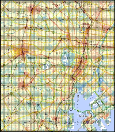 東京都内の休日昼間人口