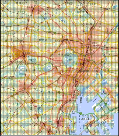 東京都内の平日昼間人口