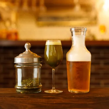 抹茶ビール