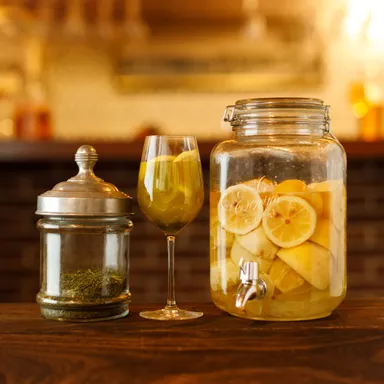 宇治茶檸檬サワー「黒」