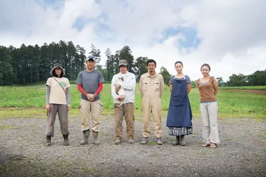 生産者の顔の見える野菜を使っています_写真は北海道ニセコファームさん
