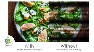フリッカーフリー技術
