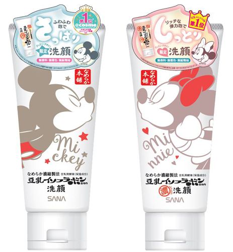 7月10日 豆乳スキンケア市場no 1 1の なめらか本舗 より ディズニー デザイン が登場 保湿ライン の人気洗顔アイテム2品を限定デザインで発売 ノエビアグループのプレスリリース