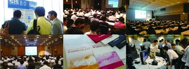 毎年盛況な会場の風景