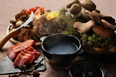 【星のや富士】秋の狩猟肉ディナー_スープ