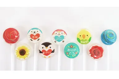 キュートなキャンディ作れます