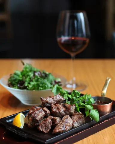 DINNER ステーキNo.1ファーストセット 200g 1,640円