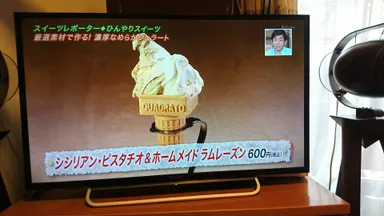 テレビで放映されています
