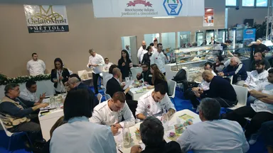 2018イタリアジェラート協会コンテストの様子