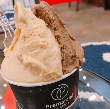 米100％素材の砂糖不使用ジェラート