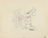 《蒸気船ウィリー》より1928年 (C)Disney Enterprises, Inc.