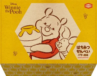 くまのプーさんデザインのギフトボックス