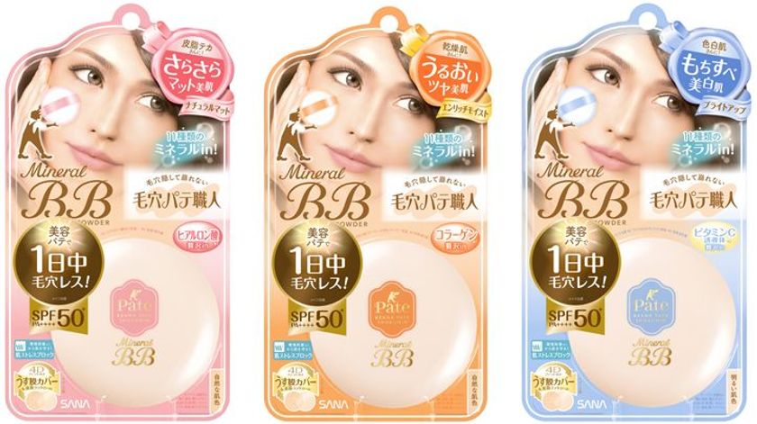 【8月7日】セルフベースメイク市場売上No.1*1の
『毛穴パテ職人』より、ブランドリニューアル第3弾！
大ヒット「BBパウダー」がパワーアップして新登場