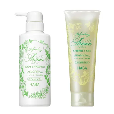 さわやかハーバルボディシャンプー＆シャーベットジェル