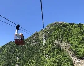 御在所岳と御在所ロープウエイ