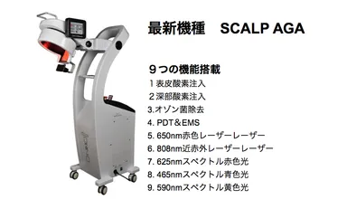 最新機種　SCALP AGA