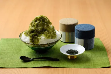 【界遠州】煎茶シロップかき氷