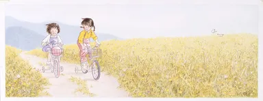 『とんことり』(1986年)筒井頼子・作、林明子・絵、福音館書店刊、原画は宮城県美術館蔵
