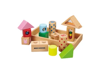 ミキハウス 汽車でコロコロ♪プルトーイ